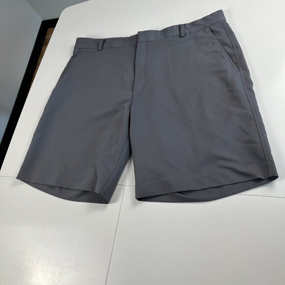 Nike tiger wood collection golf short dri-fit flat front men gray size 40 - Picture 3 of 8